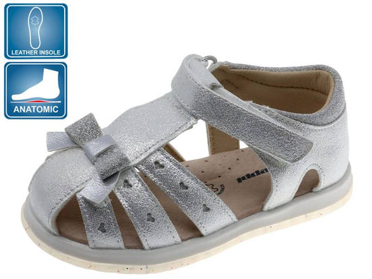 Sandalia Infantil Beppi Plata-2203700