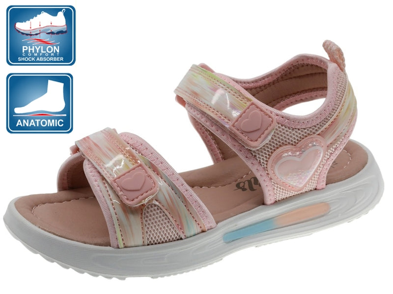 Sandália Juvenil Rosa Beppi-2213510