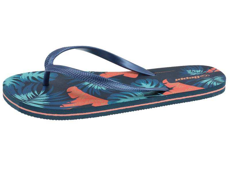 Chinelo Meter Dedo Mulher Azul Beppi-2206380