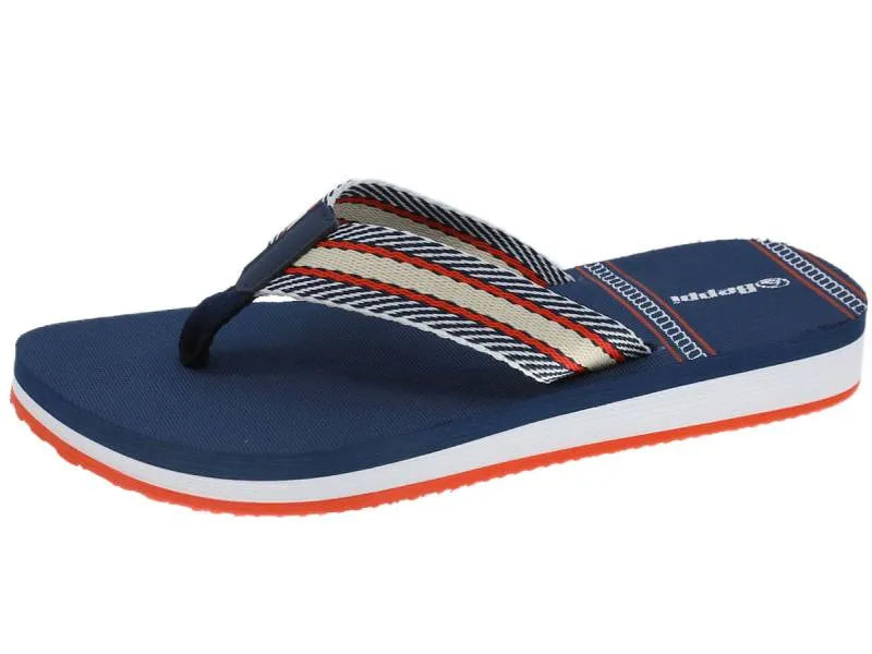 Women's Blue Wedge Flip Flops Beppi-2206400