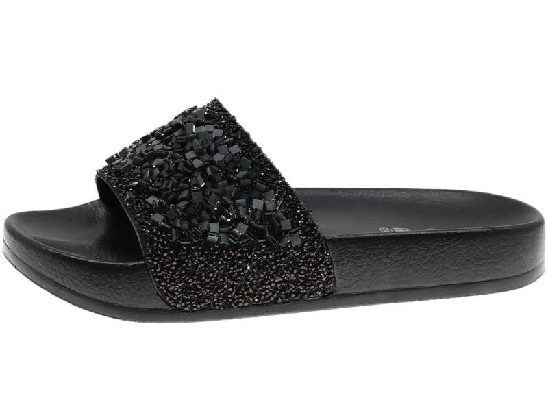 Chinelo Nuvem Mulher Preto Beppi-2206490