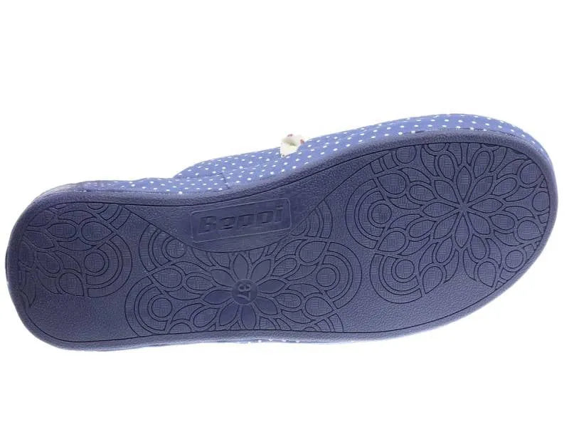 Beppi-2206610 Blue Women's Indoor Slippers