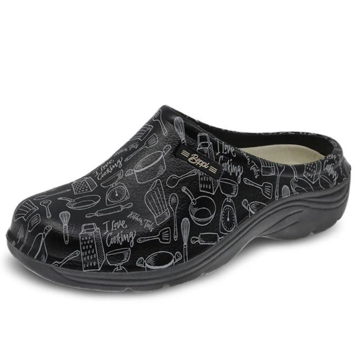 Comfort Clogs for Women in Black Beppi-2307640