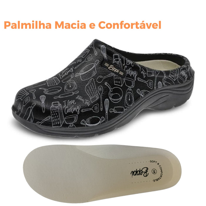 Comfort Clogs for Women in Black Beppi-2307640