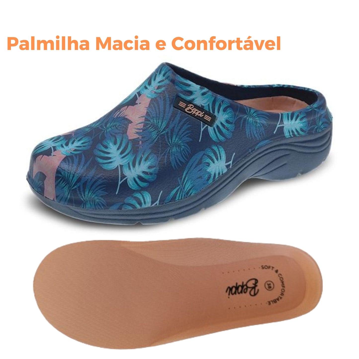 Socas Conforto Mulher Azul Beppi-2207642