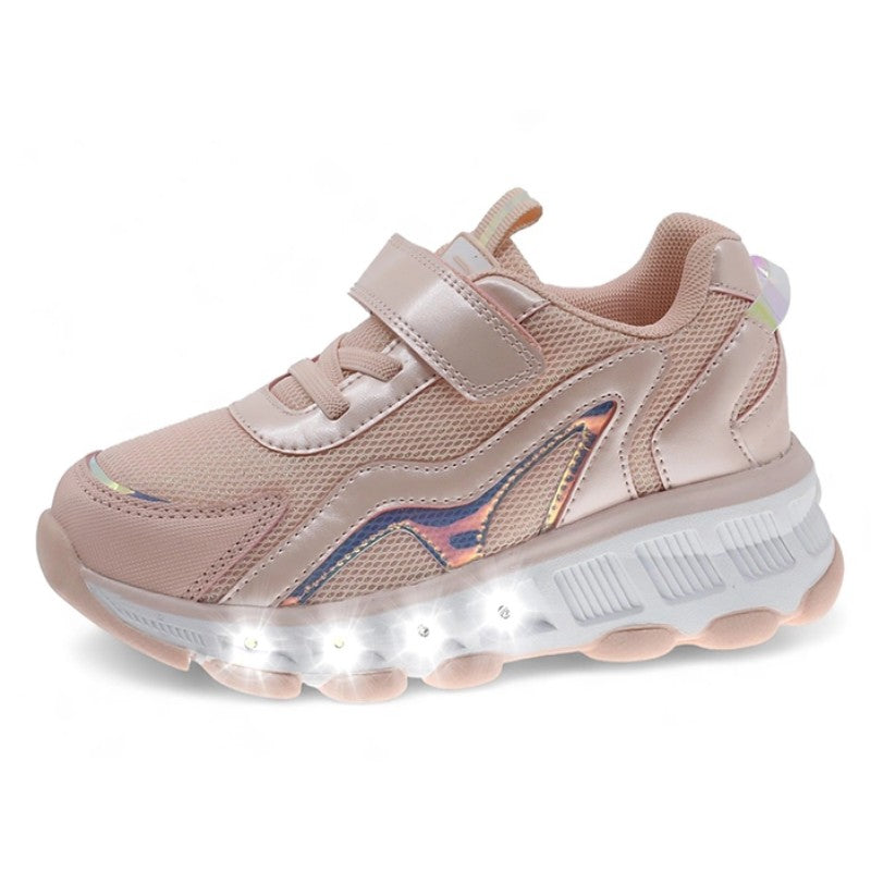 Sapatilha Juvenil Rodas Rosa Beppi-2207770