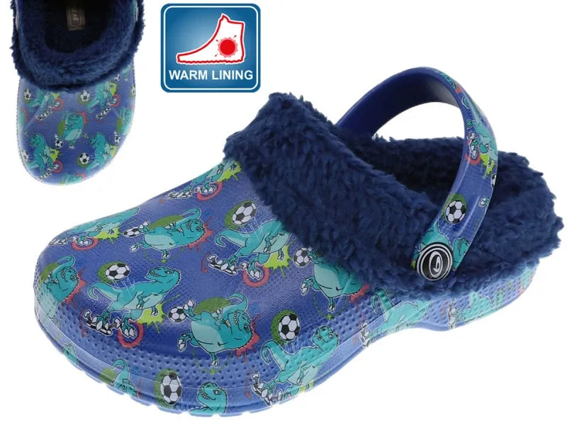 Beppi Blue Youth Comfort Clogs-2208020