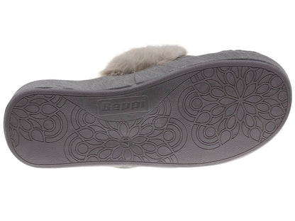 Pantuflas de interior para mujer Beppi Taupe-2208220