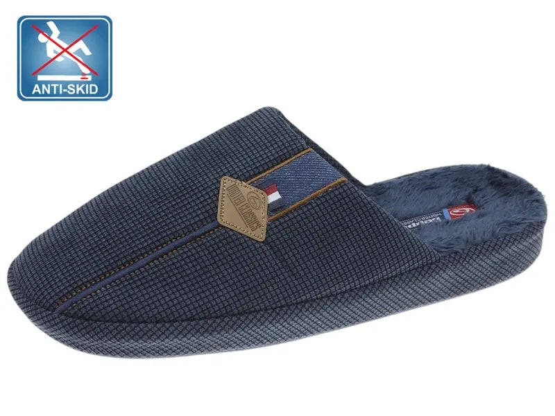 Chinelo Interior Homem Azul Beppi-2208370