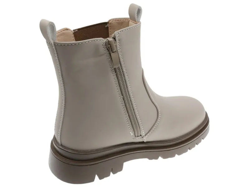 Bota Casual Juvenil Bege Beppi-2209542