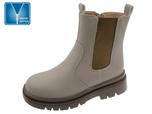 Bota Casual Juvenil Beige Beppi-2209542