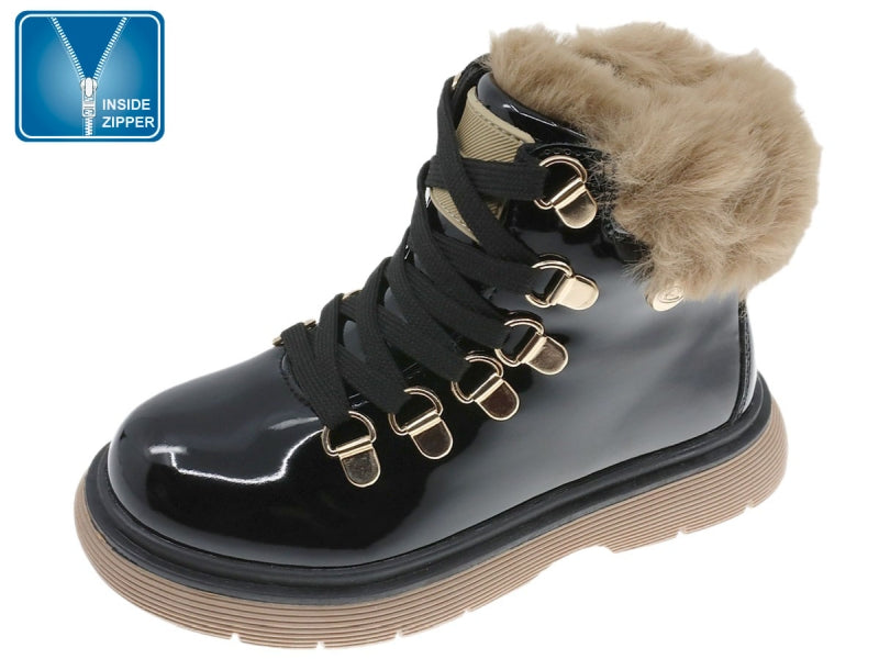 Bota Trekking Juvenil Preta Beppi-2209560