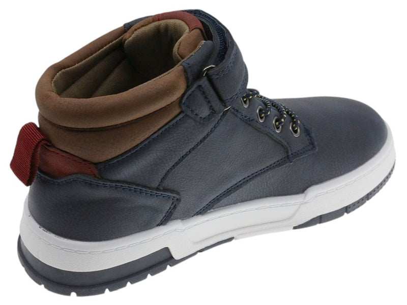 Bota Casual Juvenil Azul Beppi-2209670