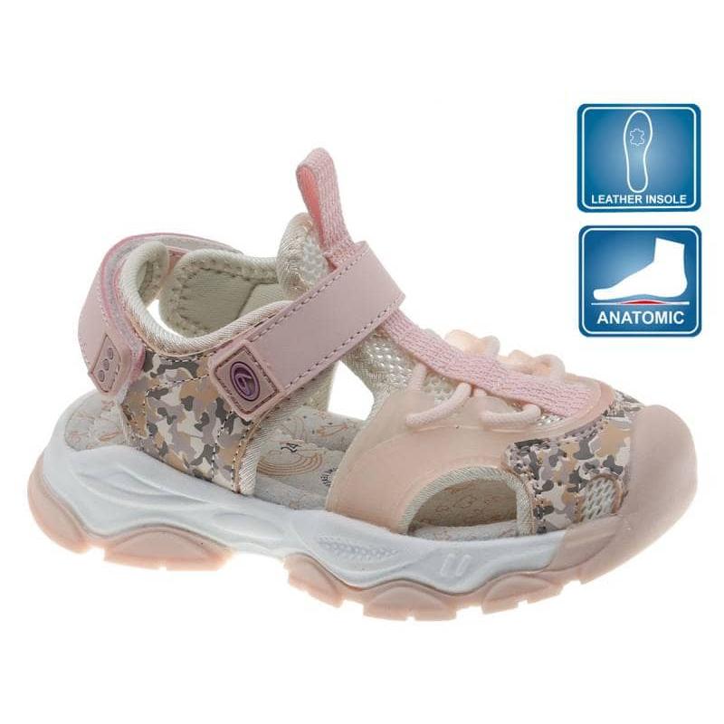 Sandália Infantil Rosa Beppi-2210900