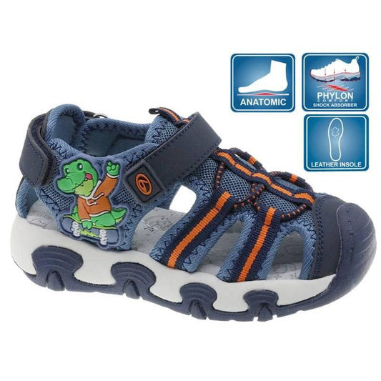 Sandália Infantil Azul Beppi-2210990