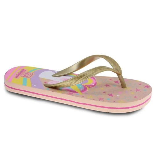 Chinelo Meter Dedo Juvenil Dourado Beppi-2211350