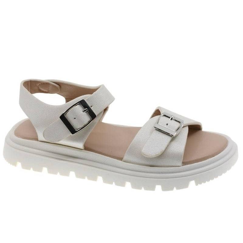 Sandália Juvenil Branca Beppi-2211541