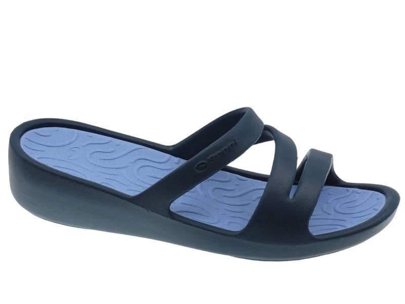 Chinelo Com Cunha Mulher Marinho Beppi-2212260