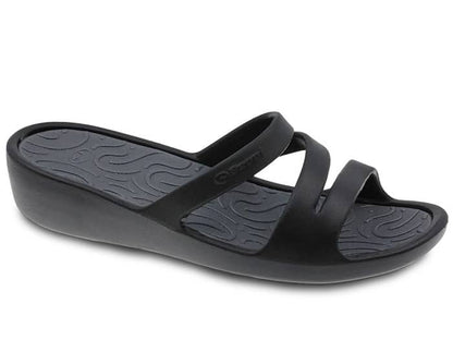 Chinelo Com Cunha Mulher Preto Beppi-2212261