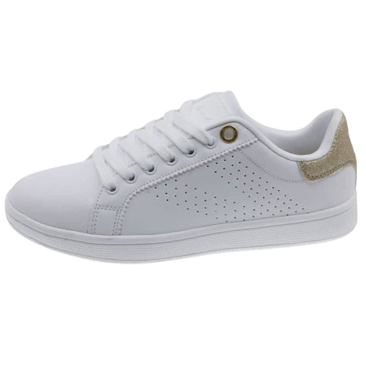 Zapatillas cómodas blancas para mujer Beppi-2212580
