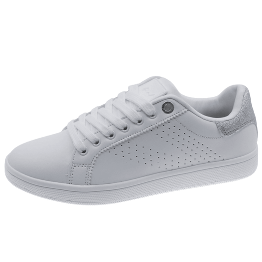 Zapatillas blancas cómodas para mujer Beppi-2212581