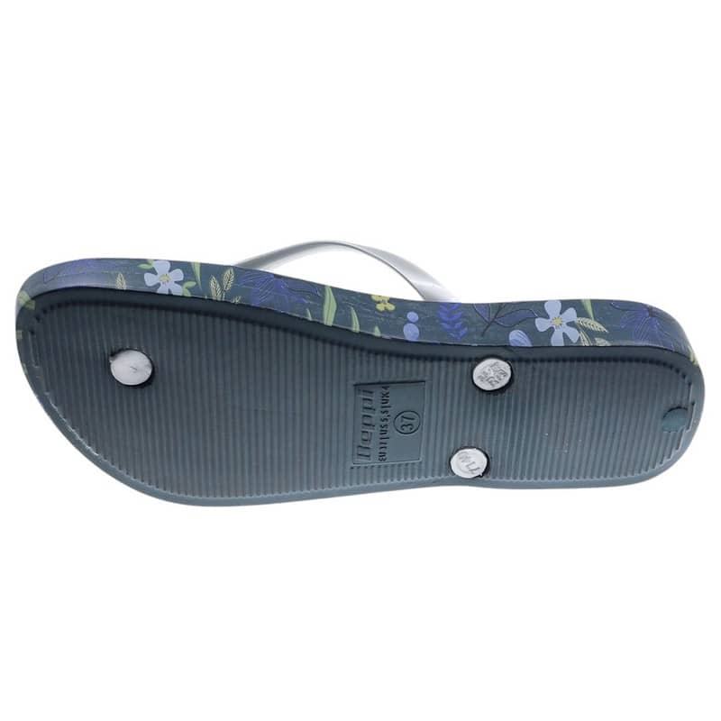 Chinelo Meter Dedo Mulher Prata Beppi-2213491