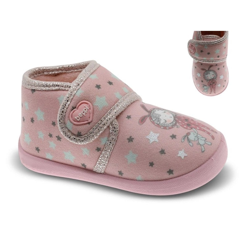 Pantufa Infantil Rosa Beppi-2216590
