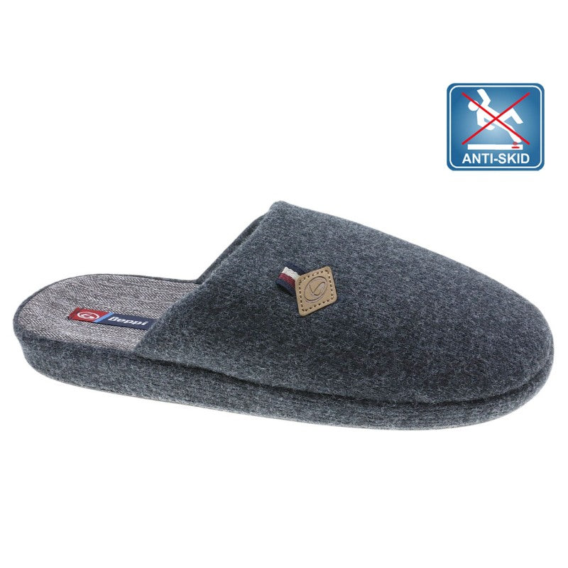 Chinelo Interior Homem Cinza Beppi-2217041