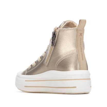 Sapatilha Juvenil Dourada Xti-151297