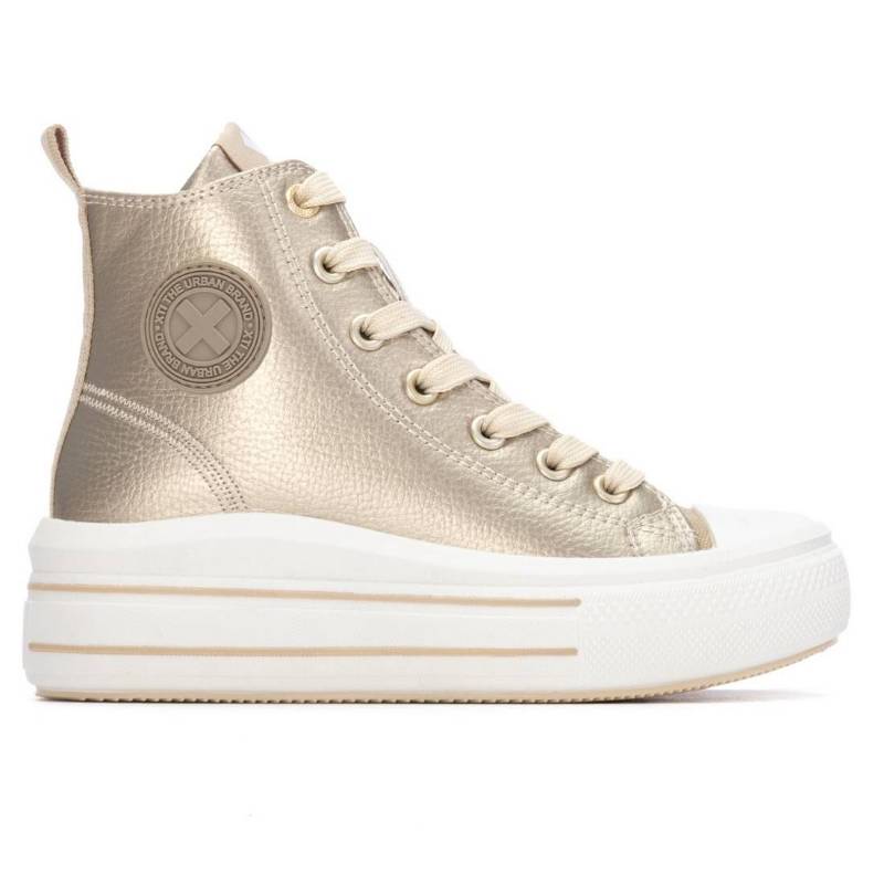 Sapatilha Juvenil Dourada Xti-151297