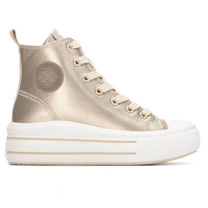 Sapatilha Juvenil Dourada Xti-151297