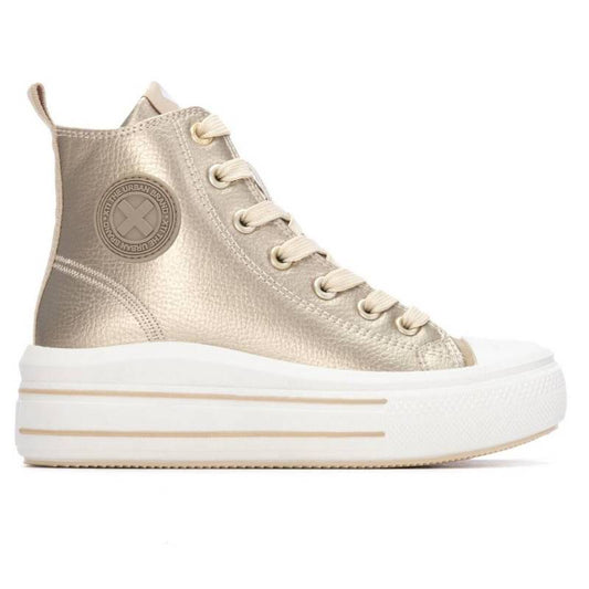 Sapatilha Juvenil Dourada Xti-151297