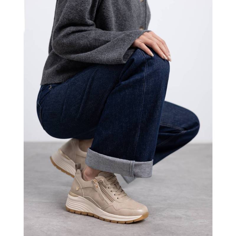 Sapatilha Mulher Taupe Refresh-172938