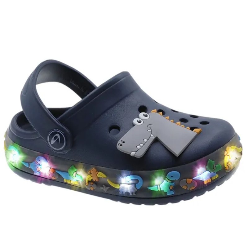 Socas Conforto Infantil Com Luzes Azul Beppi-2221890