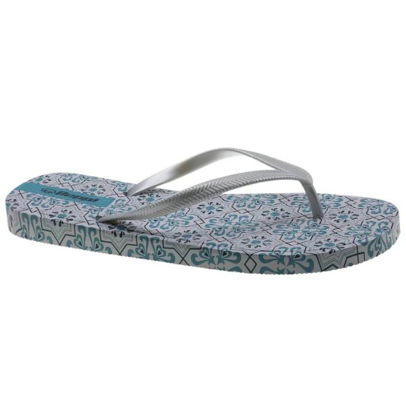 Chinelo Meter Dedo Mulher Prata Beppi-2222130
