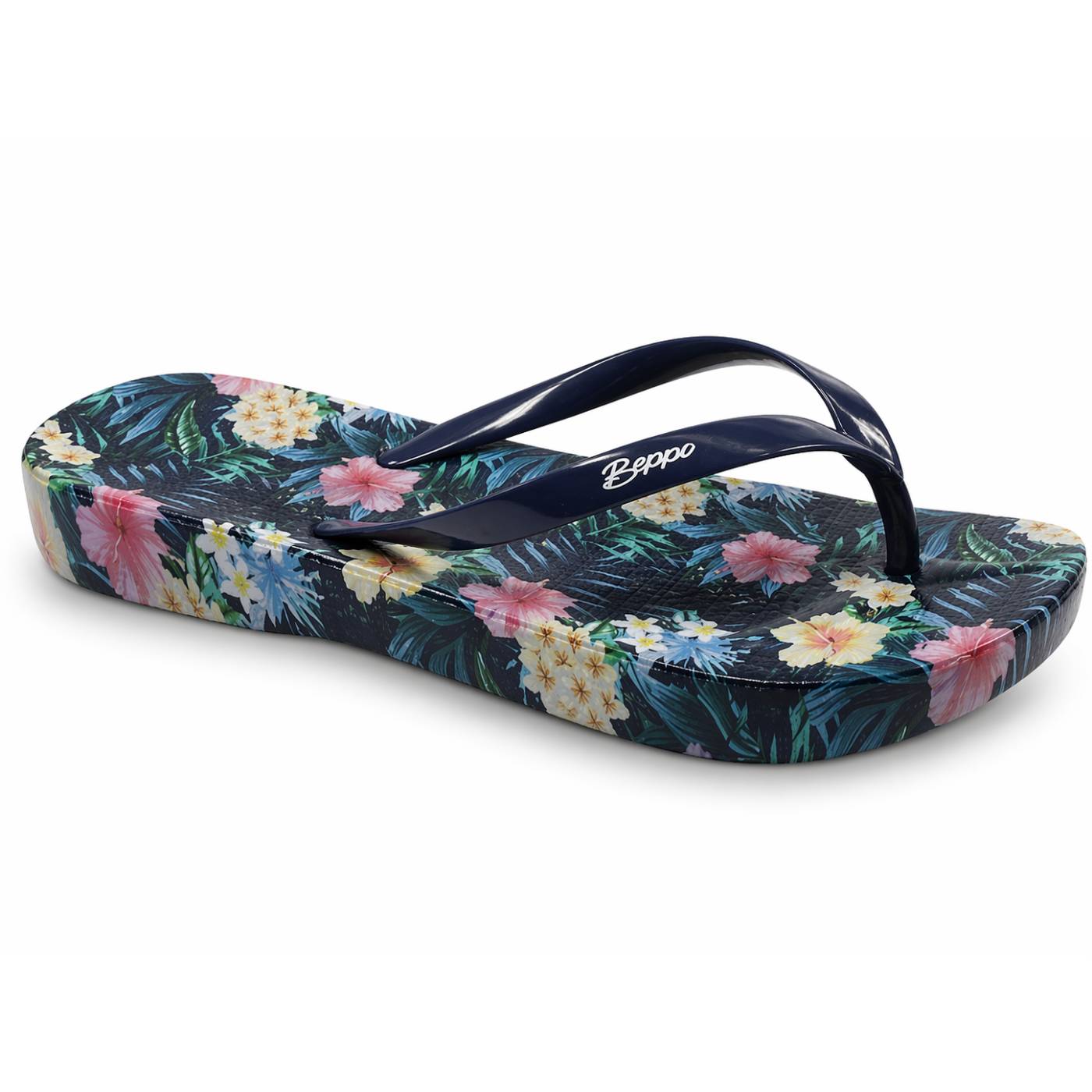 Chinelo Meter Dedo Mulher Azul Beppi-2222180