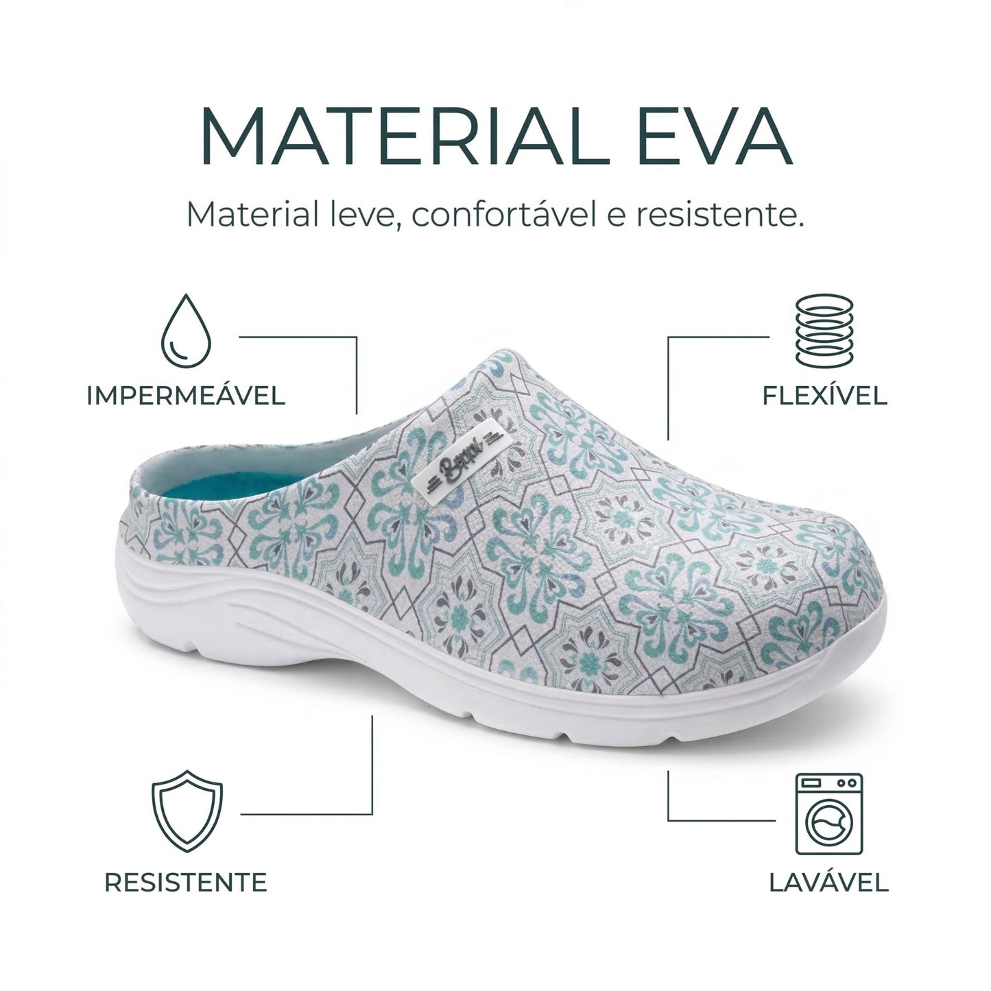 Socas Conforto Mulher Verde Beppi-2222411