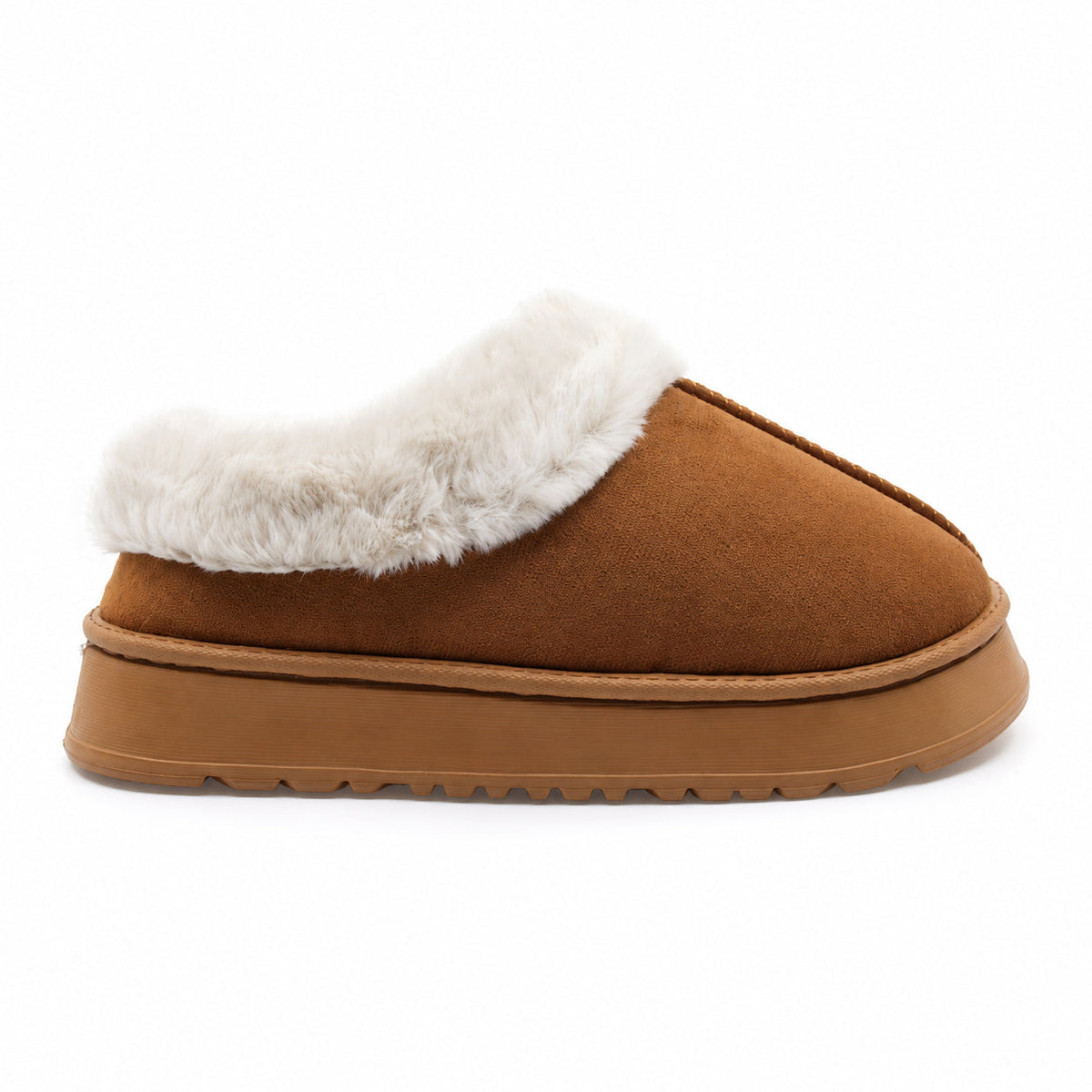 Pantufas Mulher Beppi Castanha Forro Macio Antiderrapantes referência 2225180 — fotografia 1