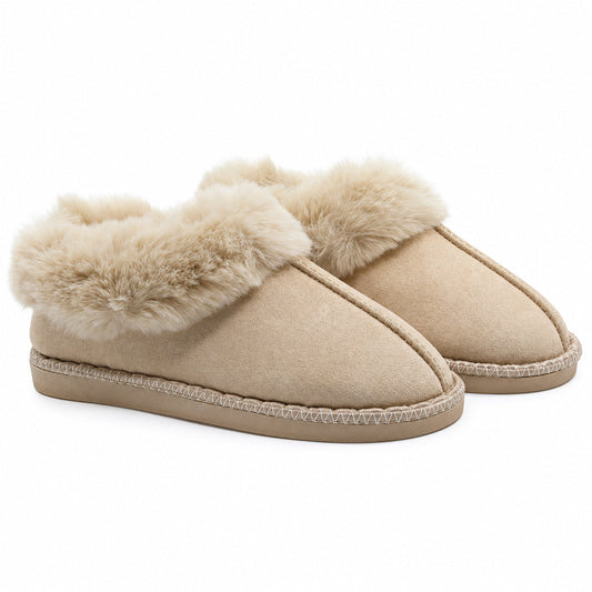 Pantufas Mulher Beppi Bege Forro Macio Antiderrapantes referência 2225191 — fotografia 1
