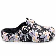 Socas de Mulher Beppi com Forro Preta Floral 2225471