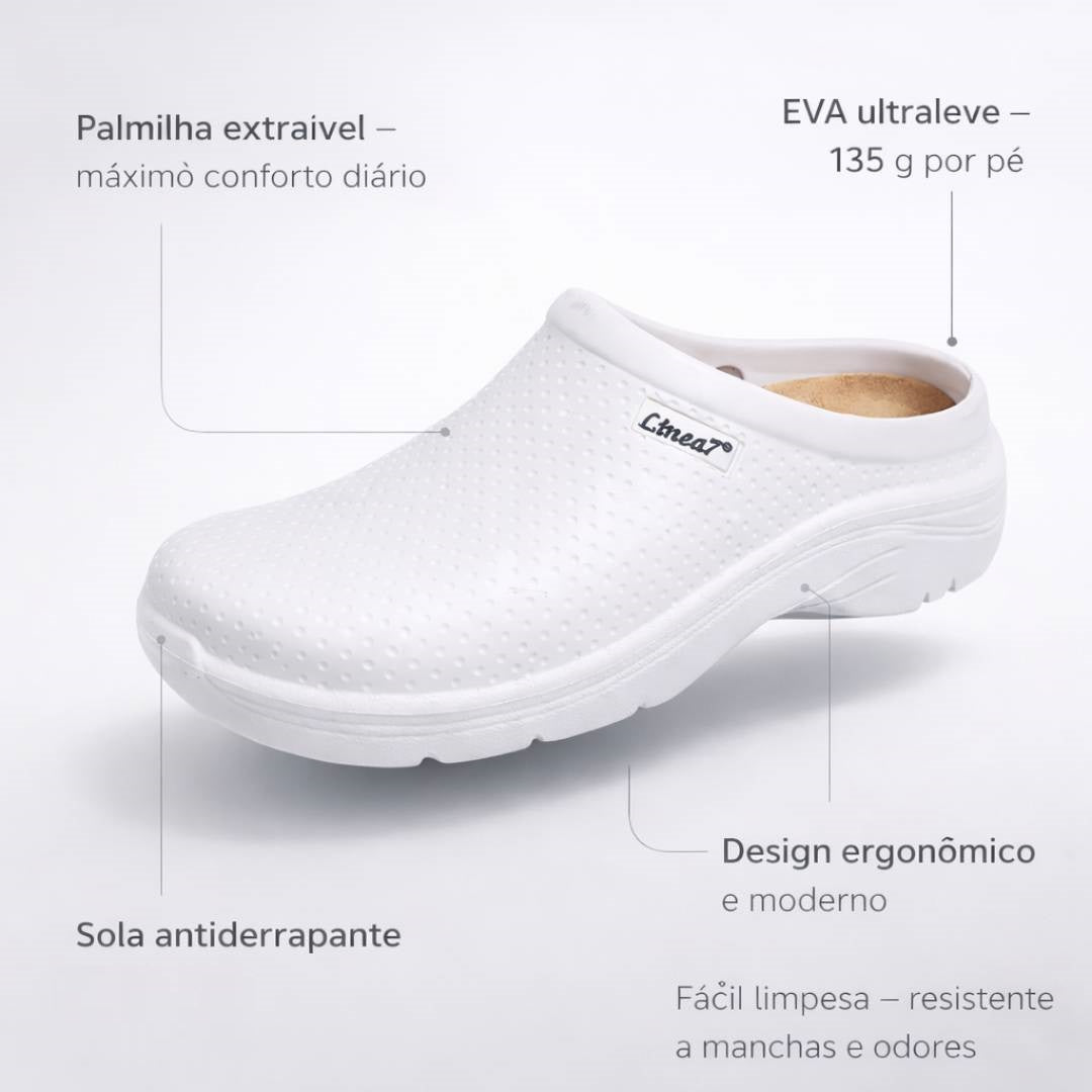 Socas Conforto Mulher Branco Linea7-21124014