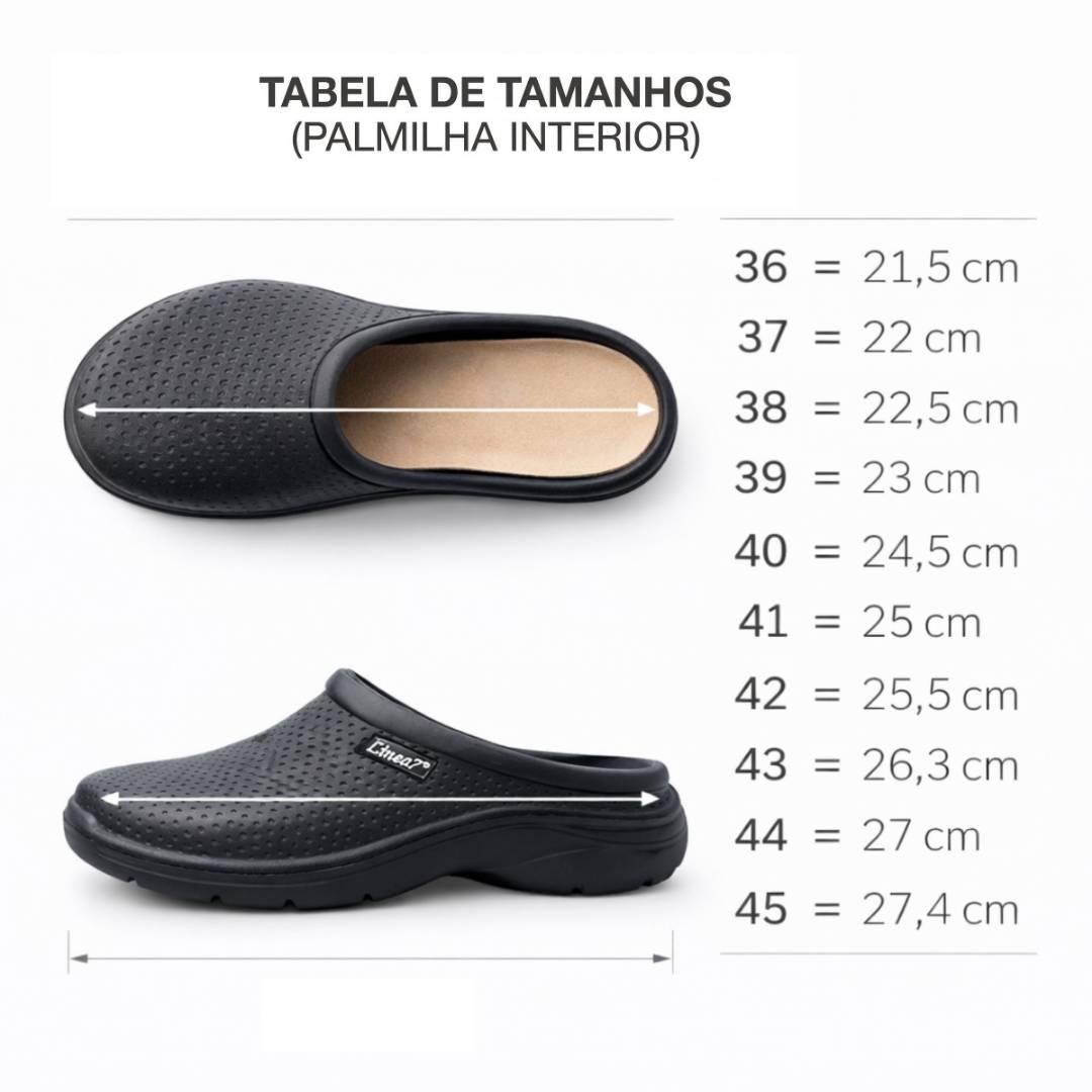 Comfort Clogs for Men in Black Linea7-21924016