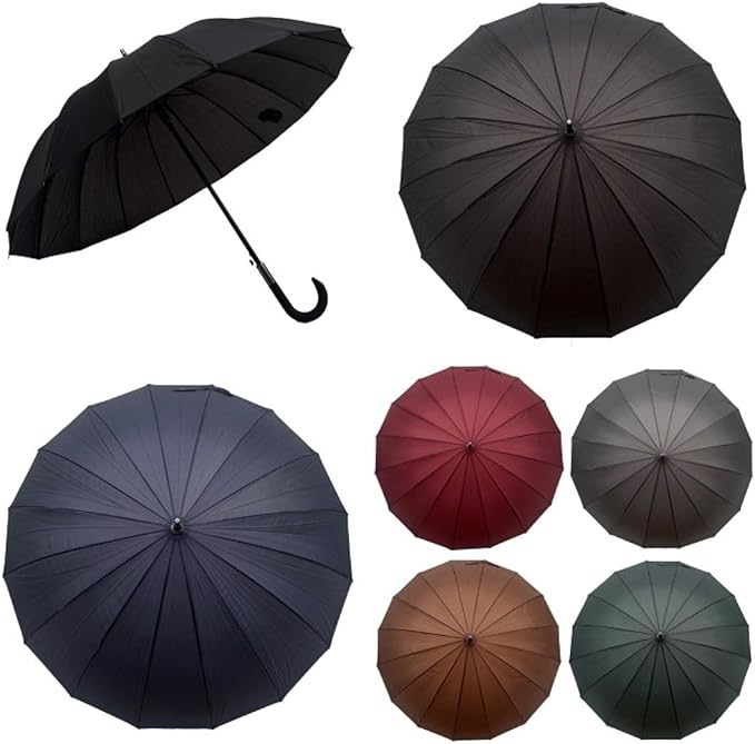 Guarda Chuva 16 Varas Castanho Chussol-cvt465cas