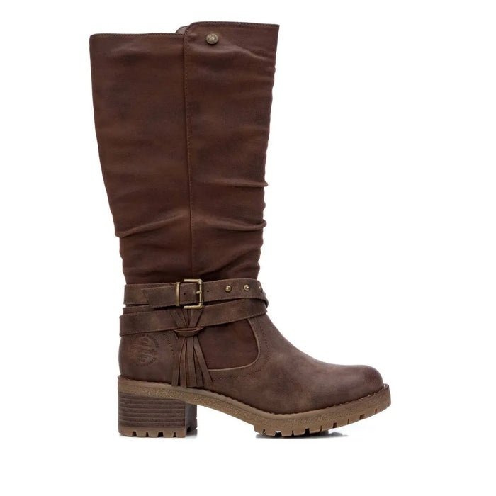 Bota Alta Mulher Cinzento Refresh-7897