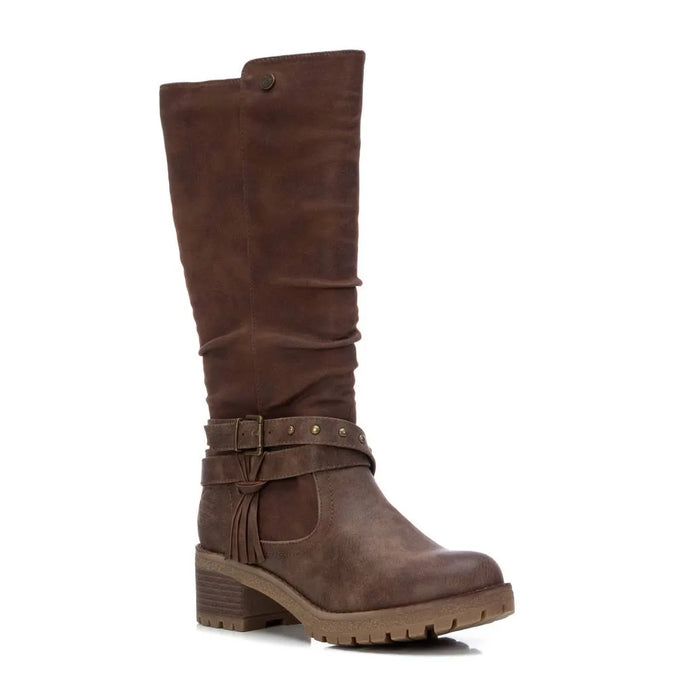 Bota Alta Mulher Cinzento Refresh-7897