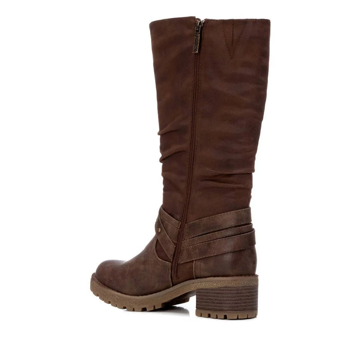 Bota Alta Mulher Cinzento Refresh-7897