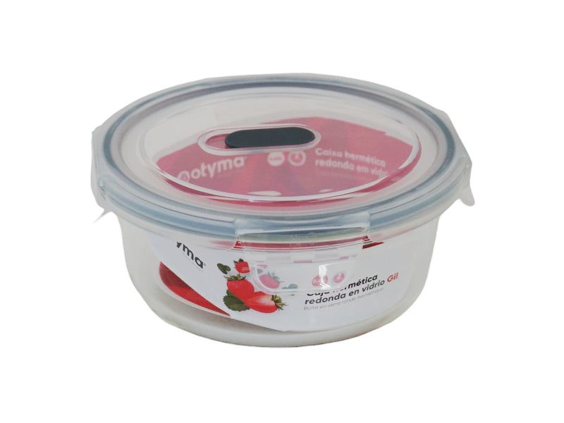 Gil Round Hermetic Box 620ml Glass Otyma-5605169071820