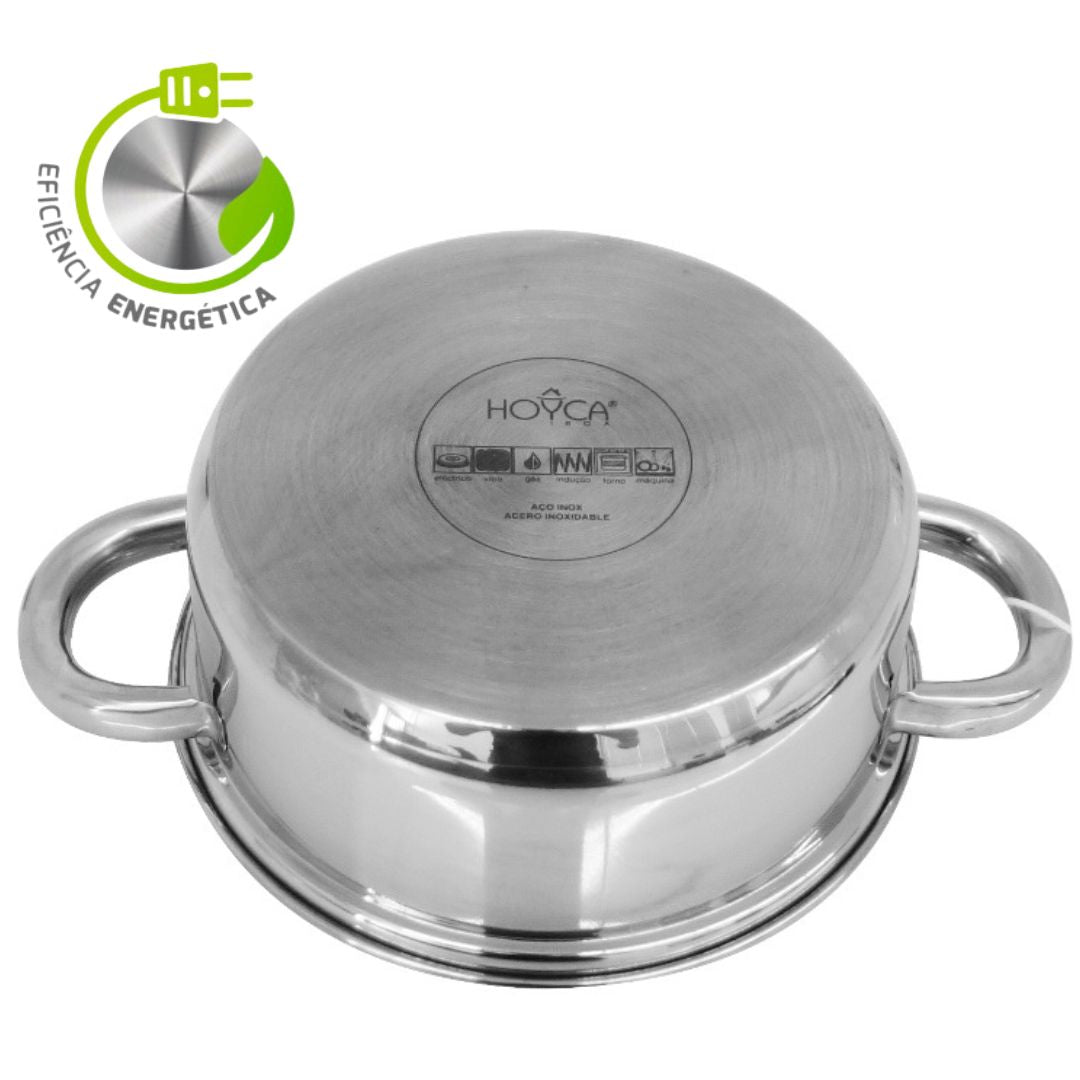 Caçarola Hoyca Durum Nº22 Em Aço Inoxidável Inox -56051690cd