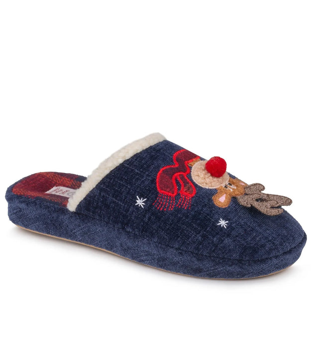 Uauh®-2002151ch89m Blue Women's Indoor Slippers