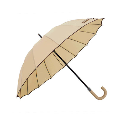 Guarda-chuva automático 1,22m com 16 varas CVT086 BEGE Chussol